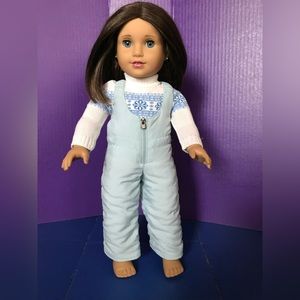 American Girl Doll Chrissa GOTY and Snow Outfit VGUC